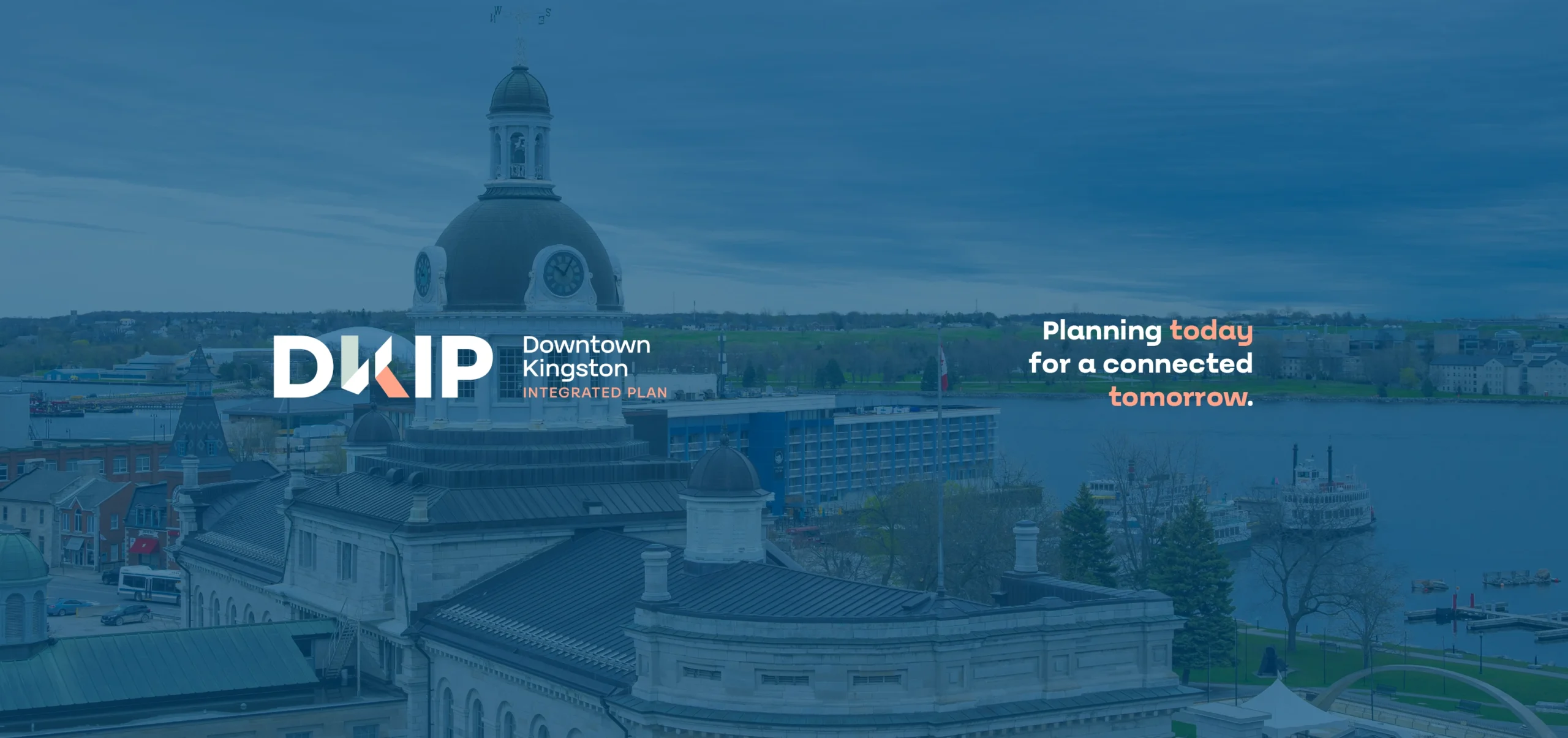 DKIP web banner showing kingston skyline.